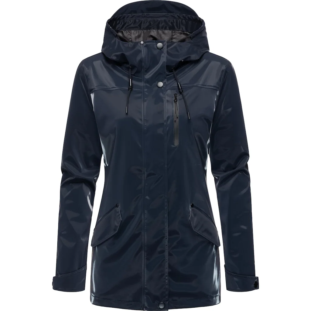 Ragwear Outdoorjacke »Meast Rainy« Mit Kapuze Wasserdichte Übergangsjacke Mit Geschweißten Nähten