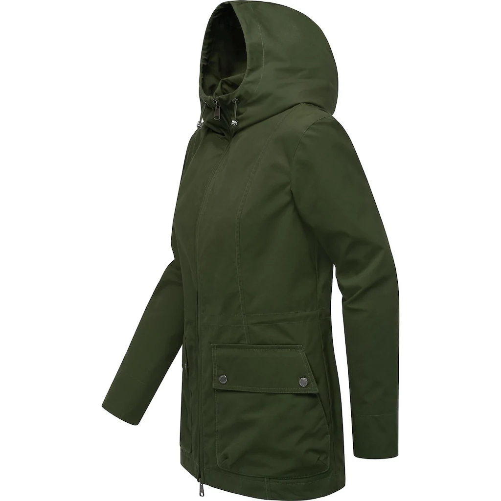 Ragwear Outdoorjacke »Monadetta A« Mit Kapuze Leichte Kapuzenjacke Für Die Übergangszeit