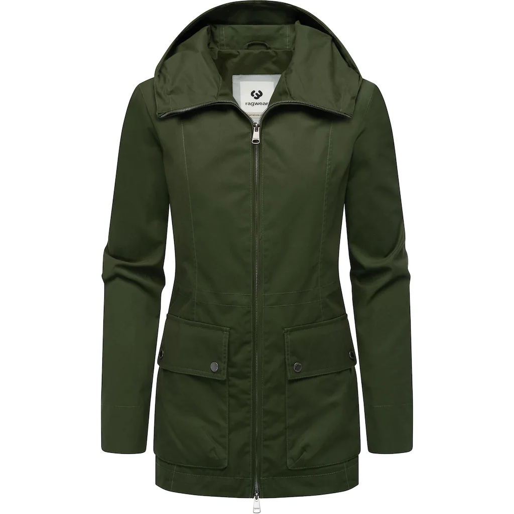 Ragwear Outdoorjacke »Monadetta A« Mit Kapuze Leichte Kapuzenjacke Für Die Übergangszeit