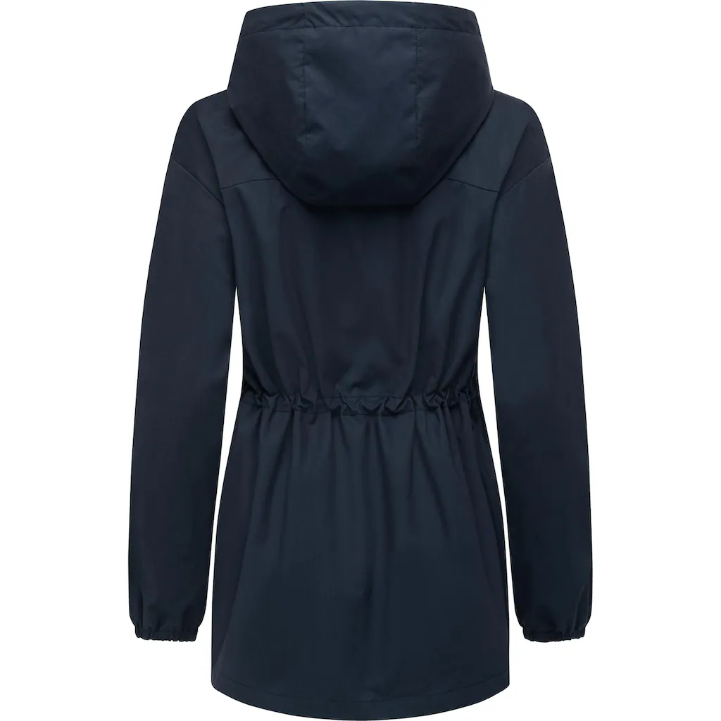 Ragwear Outdoorjacke »Monadissimo B« Mit Kapuze Leichte Kapuzenjacke Mit Taillenzugband