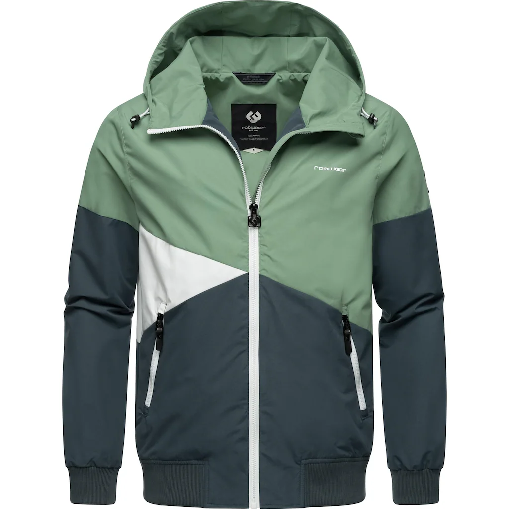 Ragwear Outdoorjacke »Renad« Mit Kapuze Ultraleichte Herren Übergangsjacke Mit Verstellbarer Kapuze ▷ Kaufen