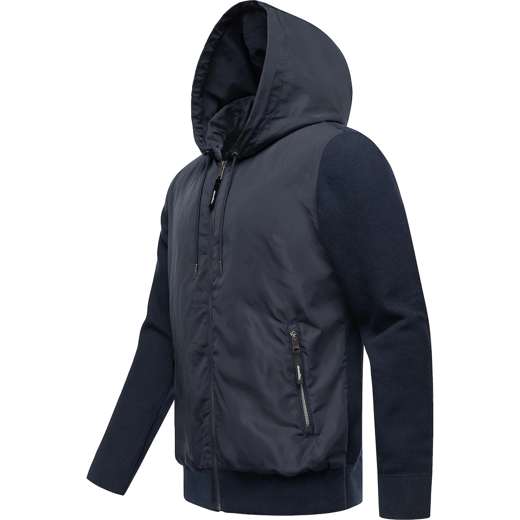 Ragwear Outdoorjacke »Ronel« Mit Kapuze Leichte Herren Jacke Mit Weichen Strickärmeln ▷ Kaufen
