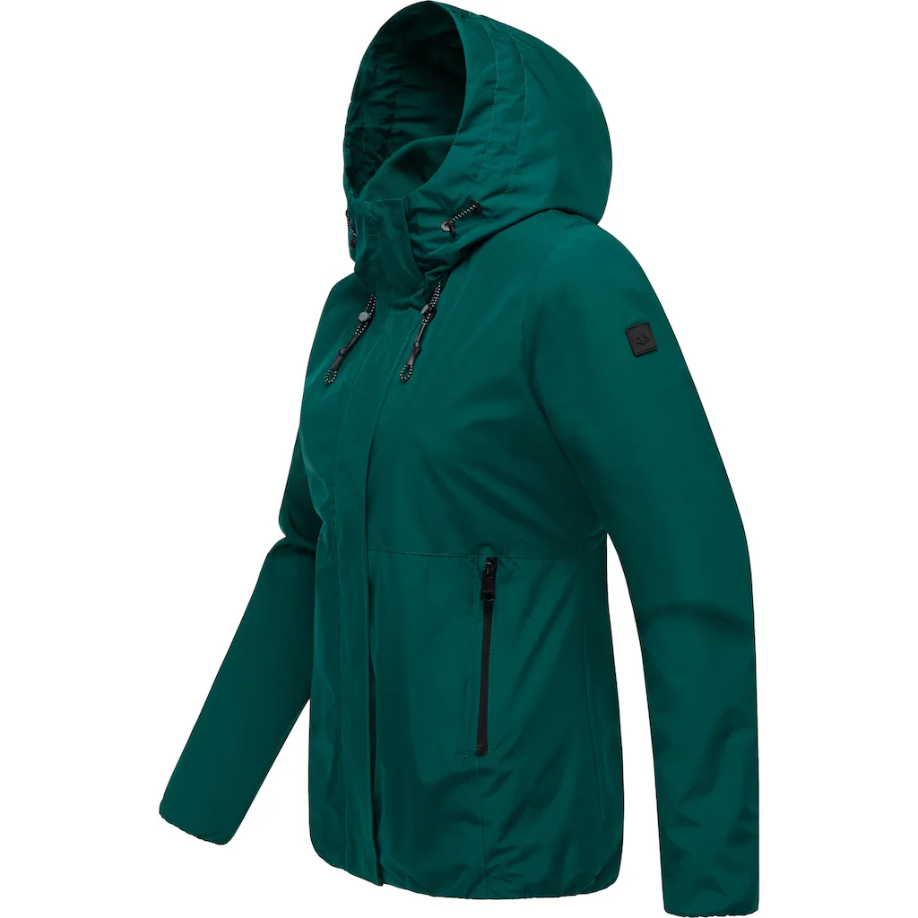 Ragwear Outdoorjacke »Sunniva A« Mit Kapuze Wasserdichte Und Atmungsaktive Übergangsjacke