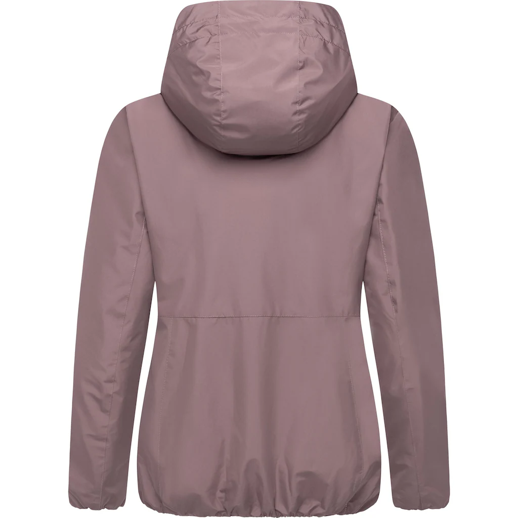 Ragwear Outdoorjacke »Sunniva Light« Mit Kapuze Wasserdichte Und Atmungsaktive Damen Übergangsjacke