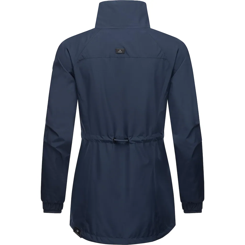 Ragwear Outdoorjacke »Tacy« Ohne Kapuze Wasserdichte Damen Übergangsjacke Mit Hohem Kragen
