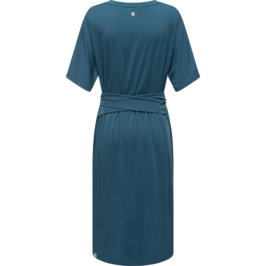 Ragwear Shirtkleid »Pallerma« Stylisches Sommerkleid Mit Bindeband An Der Taille