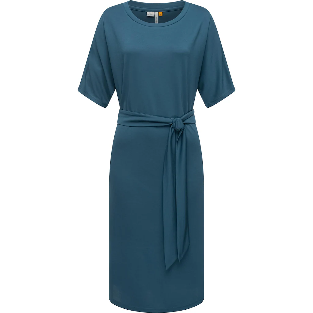 Ragwear Shirtkleid »Pallerma« stylisches Sommerkleid mit Bindeband an der Taille