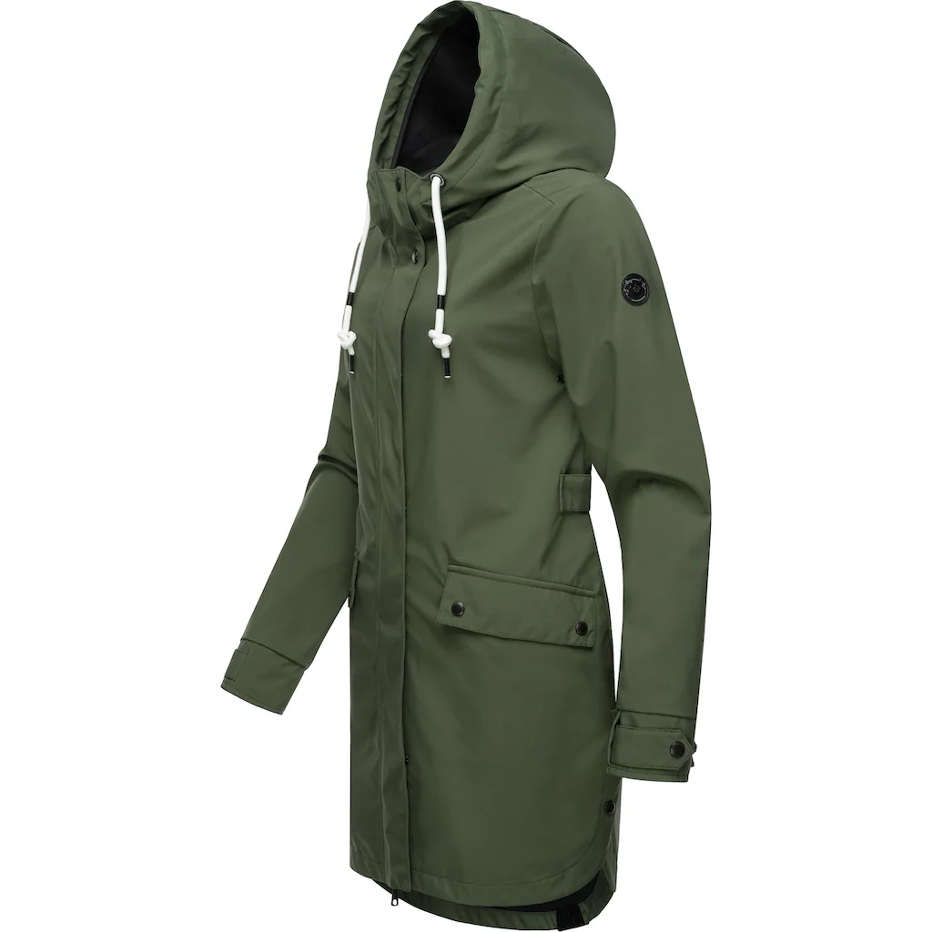 Ragwear Softshellmantel »Tinsley Shell« Wasser- Und Winddichte Damen Softshelljacke