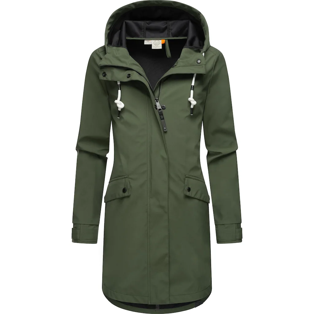 Ragwear Softshellmantel »Tinsley Shell« Wasser- Und Winddichte Damen Softshelljacke