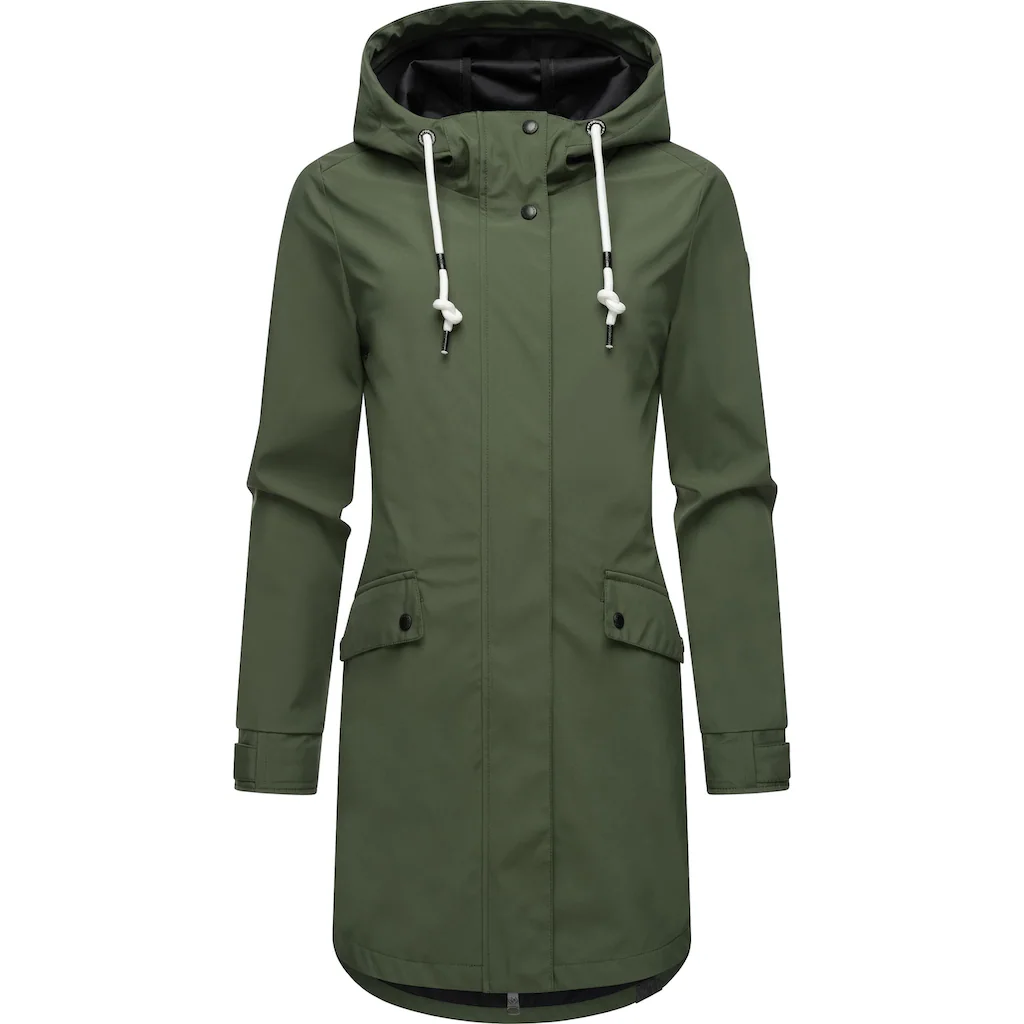 Ragwear Softshellmantel »Tinsley Shell« wasser- und winddichte Damen Softshelljacke