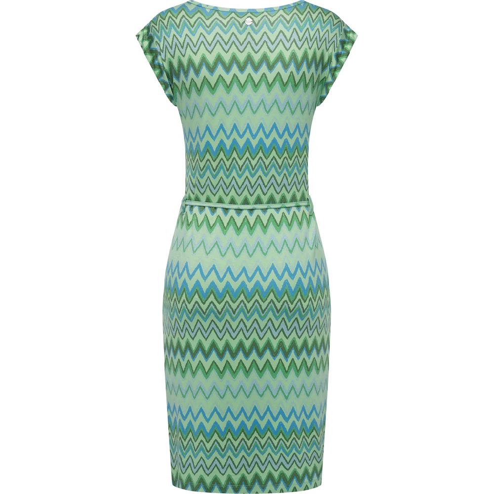 Ragwear Sommerkleid »Taggien Print« Leichtes Bequemes Midikleid Mit Muster