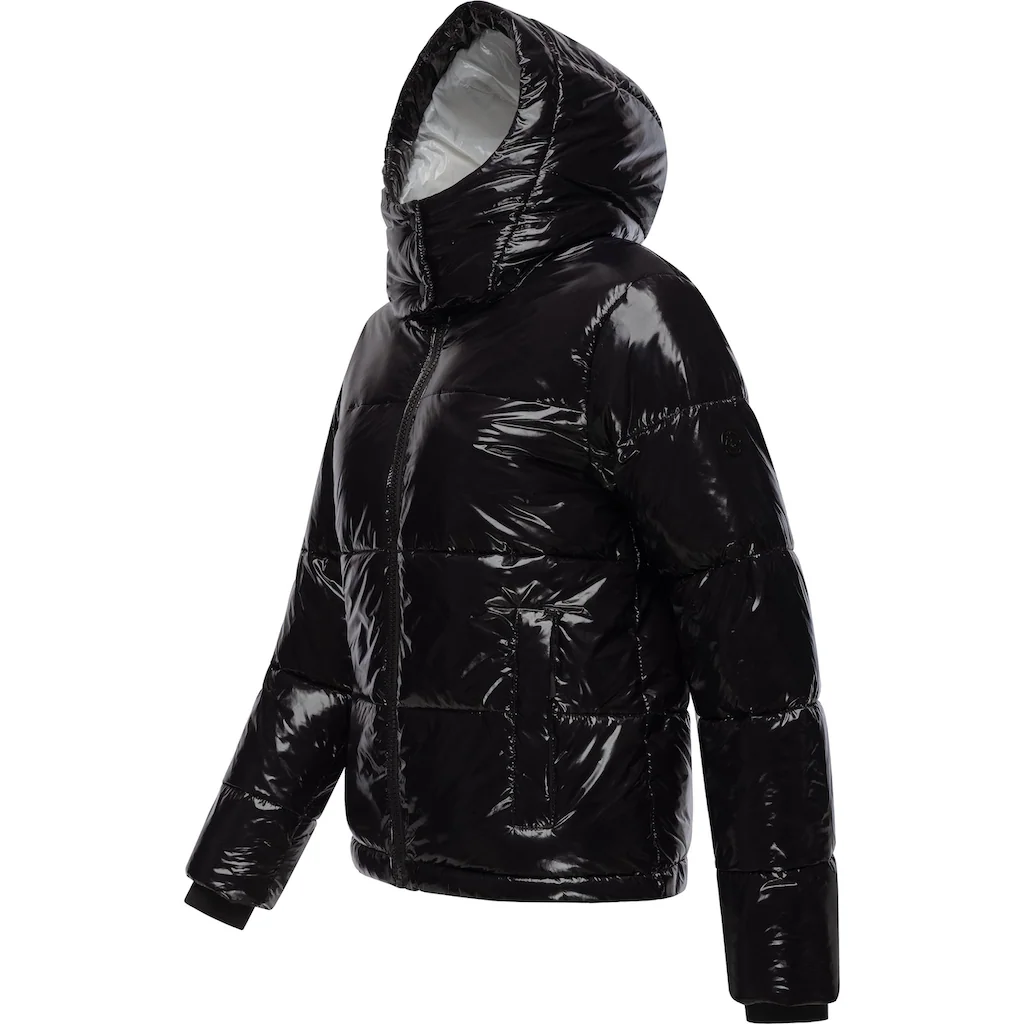 Ragwear Steppjacke »Roobie« Mit Kapuze Super Stylische Gänzende Damen Winterjacke