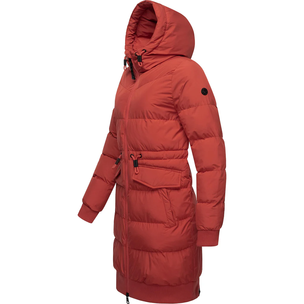 Ragwear Steppmantel »Briosh« Wasserdichter Damen Wintermantel Mit Kapuze