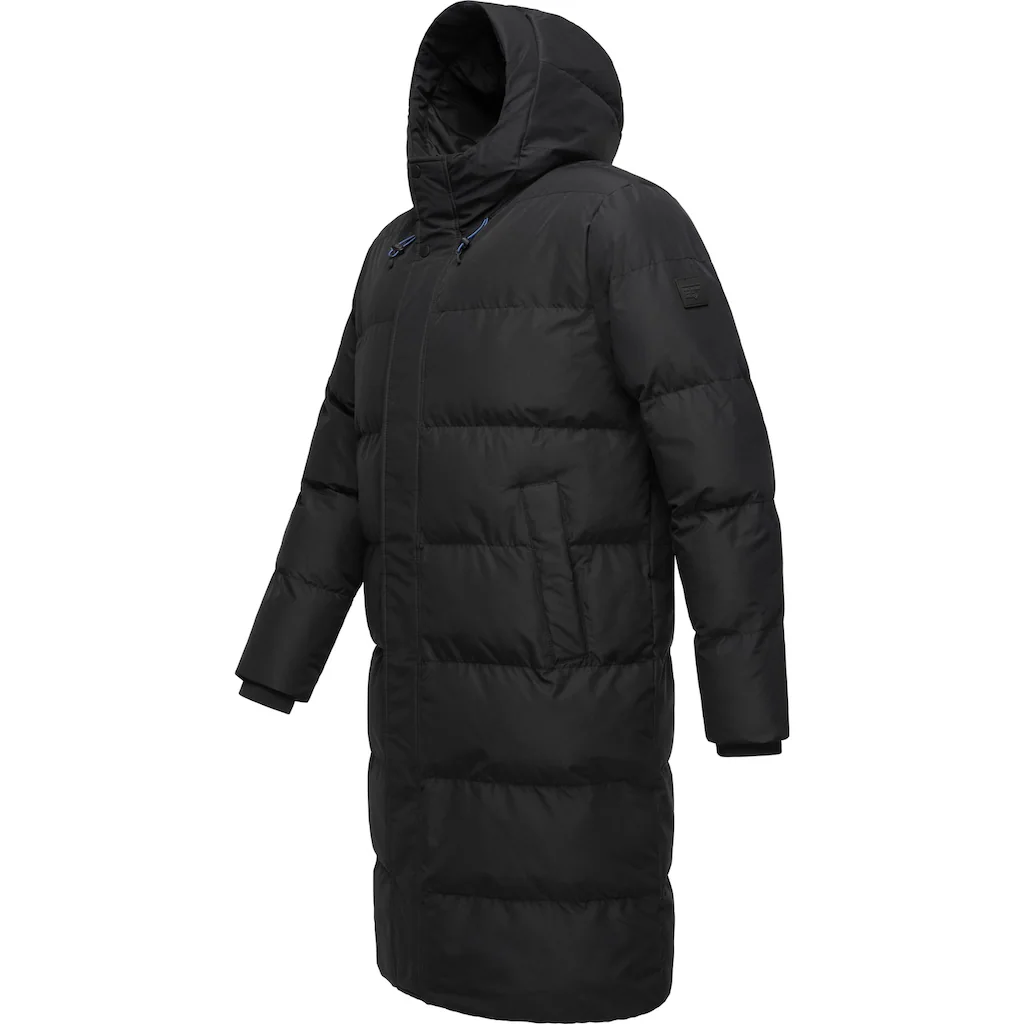 Ragwear Steppmantel »Nordwey« Wasserdichter Herren Wintermantel Mit Verstellbarer Kapuze ▷ Für