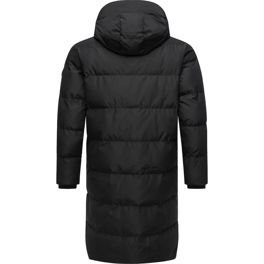 Ragwear Steppmantel »Nordwey« Wasserdichter Herren Wintermantel Mit Verstellbarer Kapuze ▷ Für