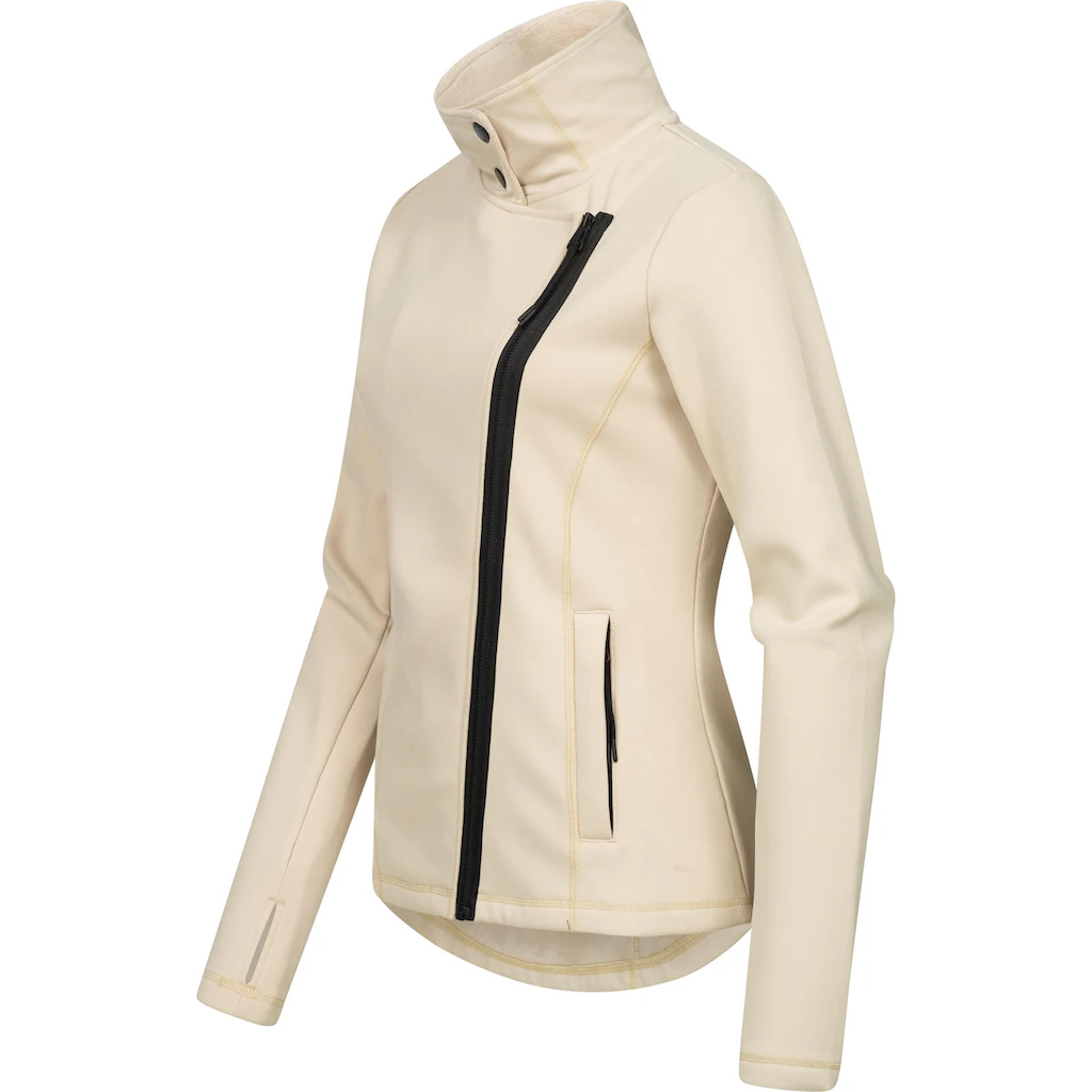 Ragwear Sweatjacke »Saskie« Modische Damen Kapuzenjacke Mit Kuschlig Weichem Innenfutter