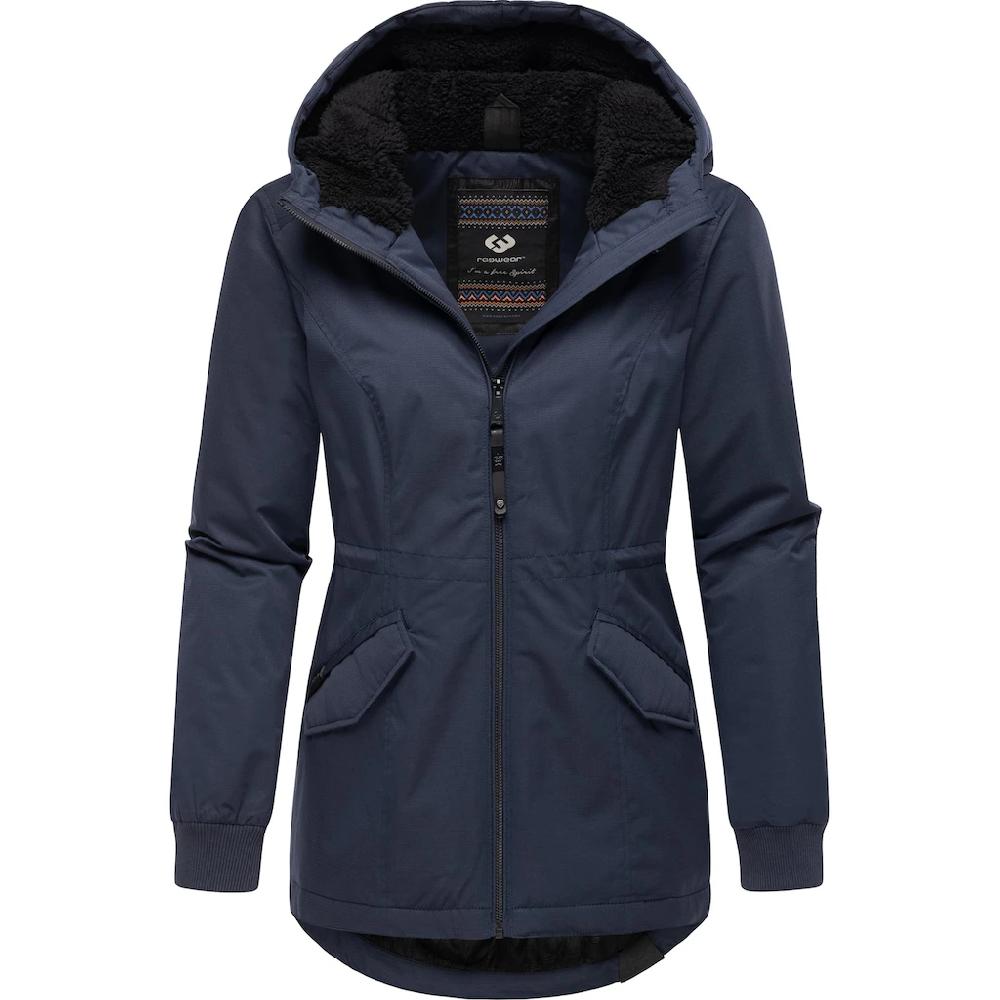 Ragwear Winterjacke »Dowey Warm Rain« (1 St.) Mit Kapuze Wasserdichte Damen Jacke Für Den Winter