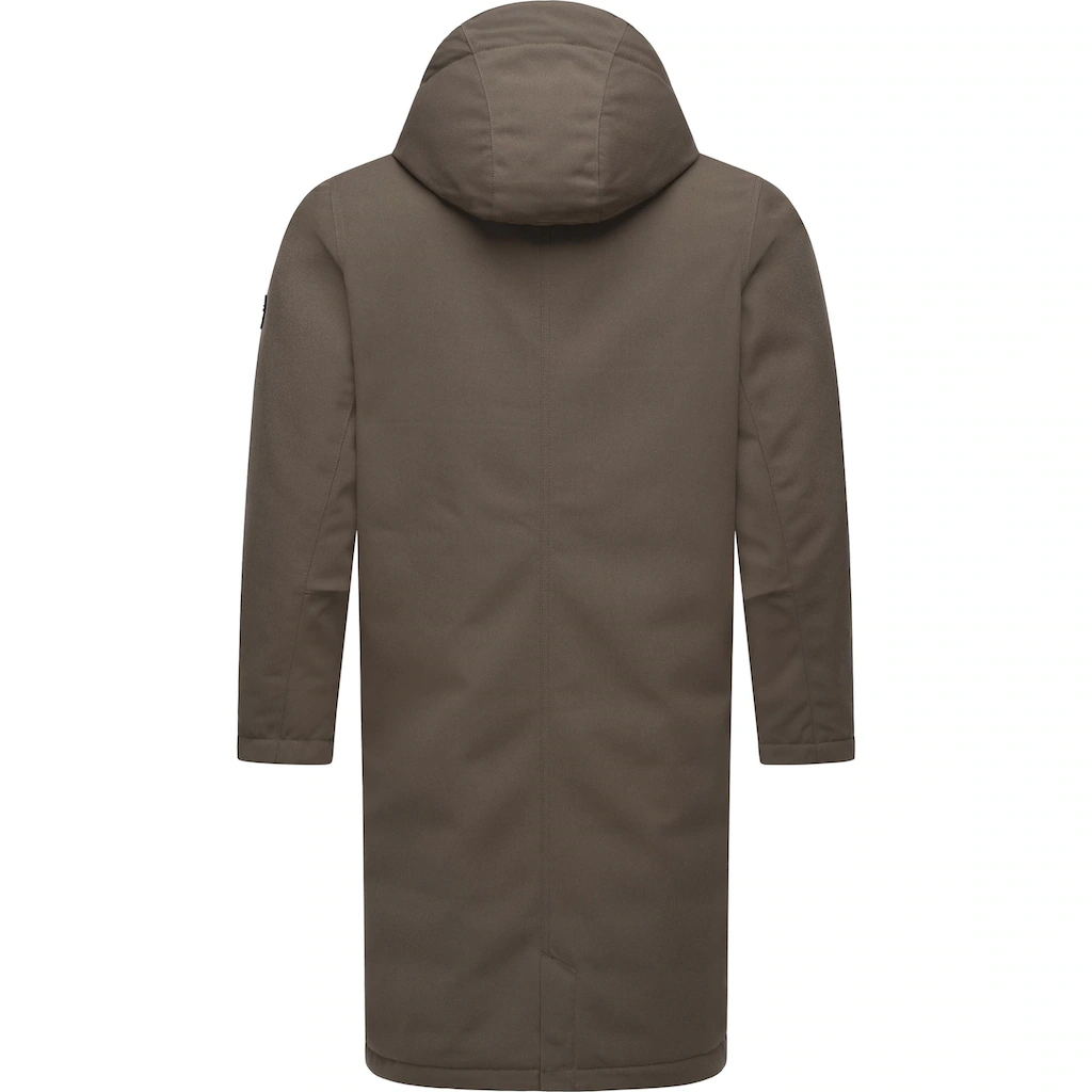 Ragwear Wintermantel »Mr Them Long« Lange Wasserdichte Herren Winterjacke Mit Kapuze ▷ Bestellen