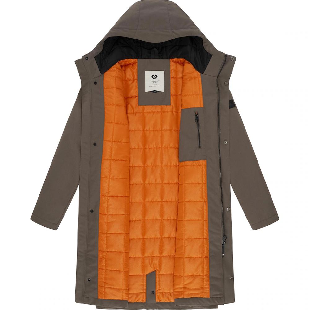 Ragwear Wintermantel »Mr Them Long« Lange Wasserdichte Herren Winterjacke Mit Kapuze ▷ Bestellen