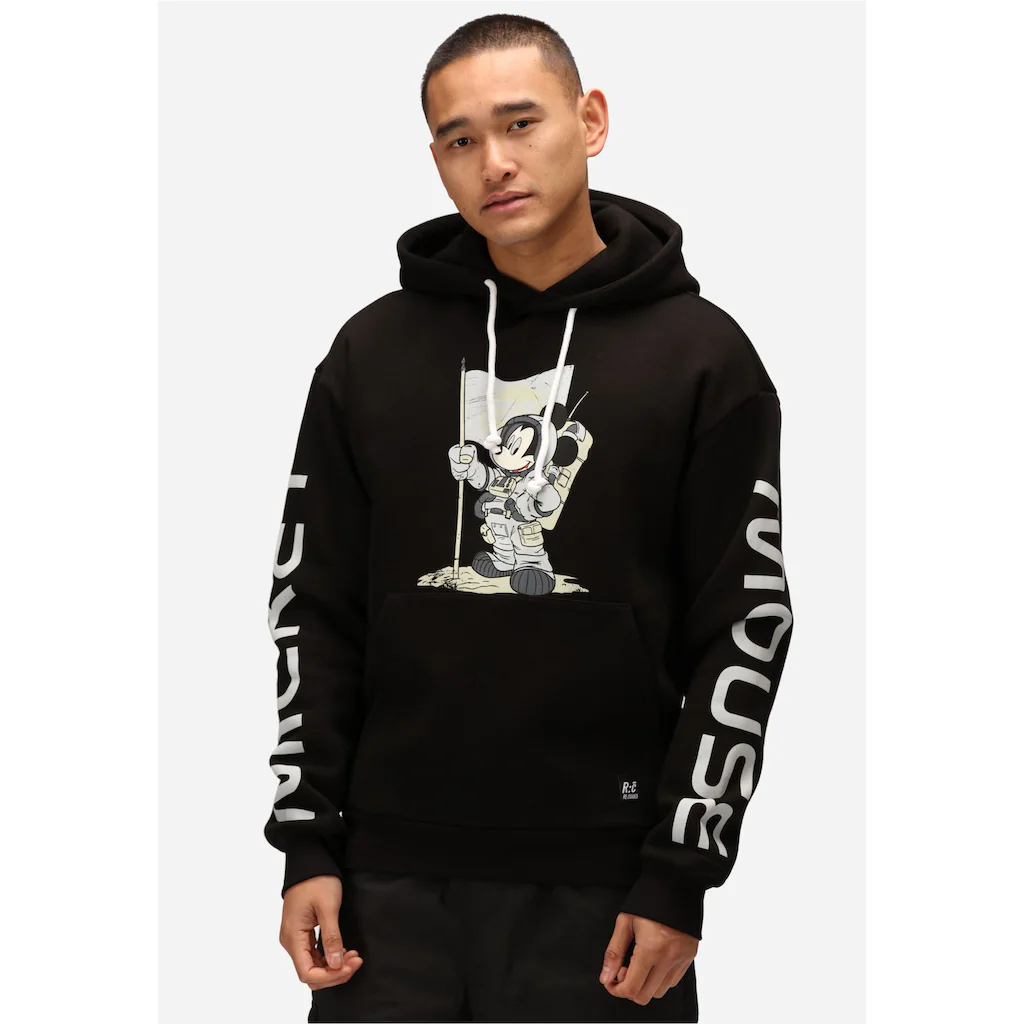 Recovered Kapuzensweatshirt »Disney Space Mickey« im zeitlosen Design ▷ kaufen