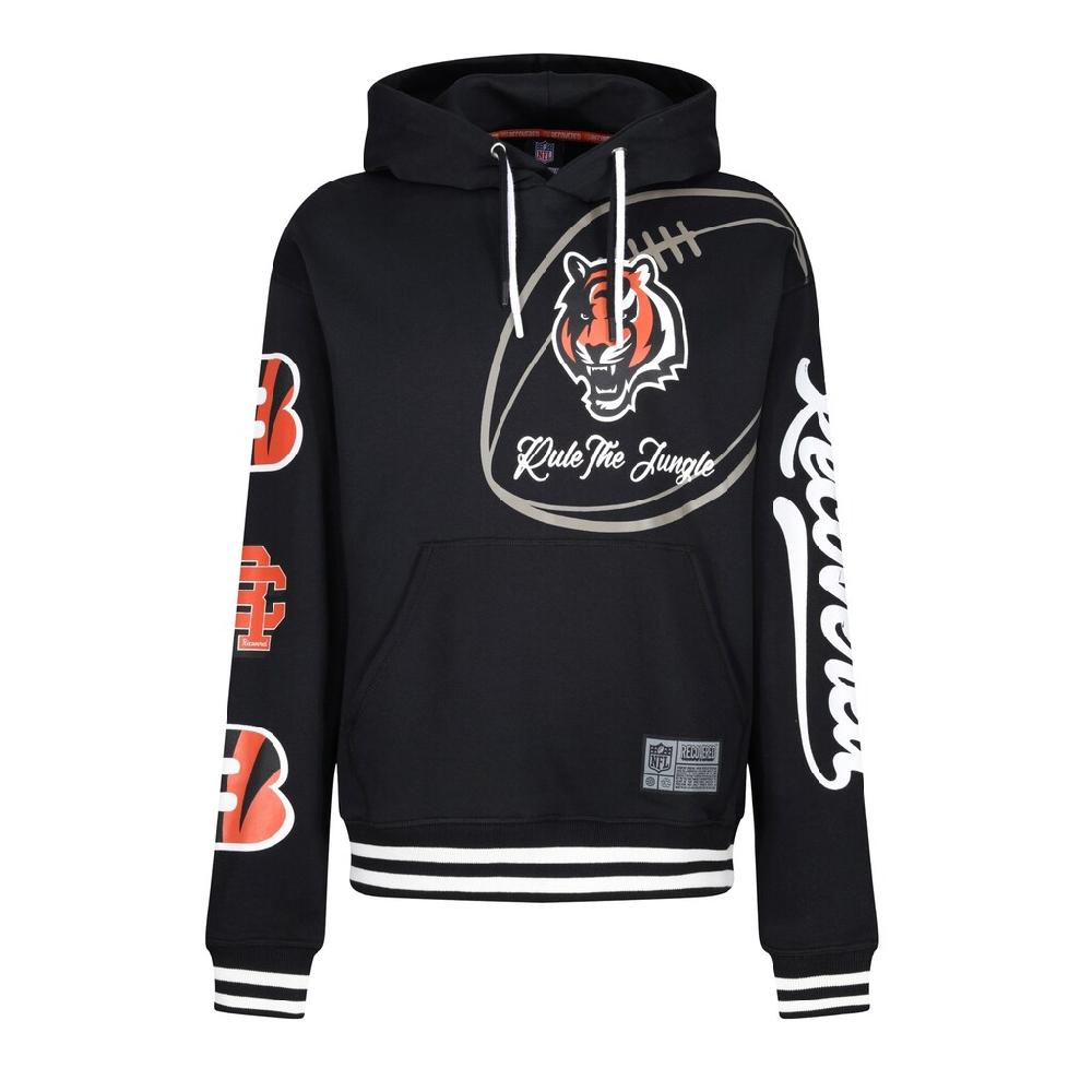 Recovered Kapuzensweatshirt »NFL Bengals Rule The Jungle« Für Cincinnati Bengals-Fans ▷ Kaufen