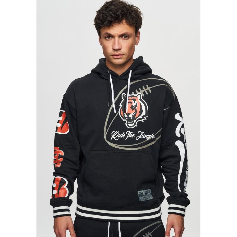 Recovered Kapuzensweatshirt »NFL Bengals Rule The Jungle« für Cincinnati Bengals-Fans ▷ kaufen