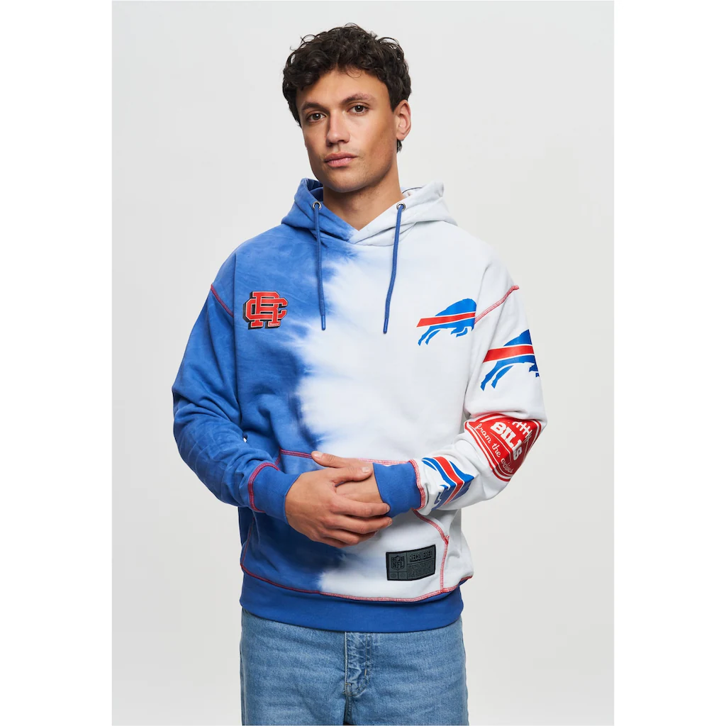 Recovered Kapuzensweatshirt »NFL Bills Ink Dye Effect On« Im Lockeren Schnitt ▷ Kaufen