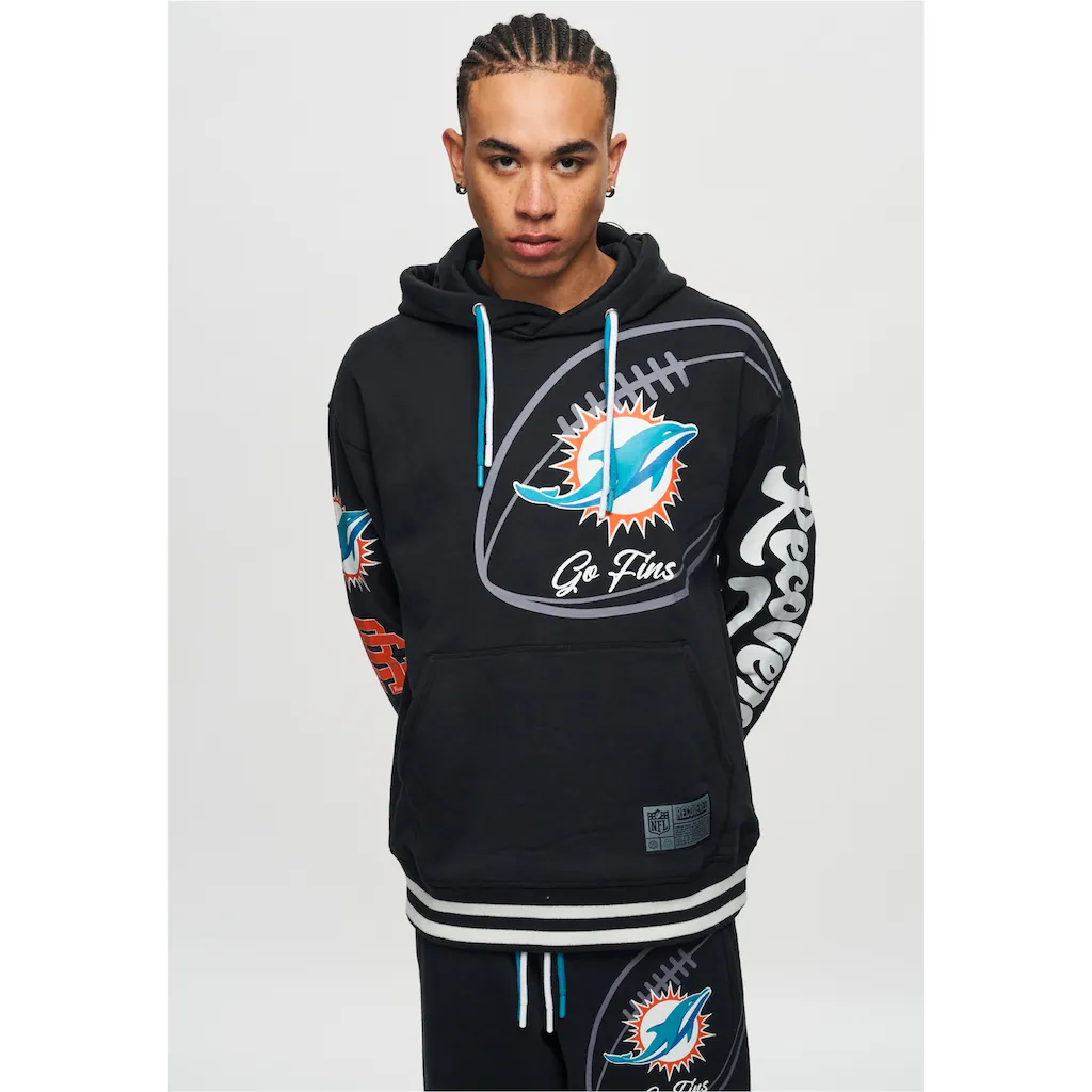Recovered Kapuzensweatshirt »NFL Dolphins Go Fins« Für Alle Miami Dolphins-Fans ▷ Bestellen