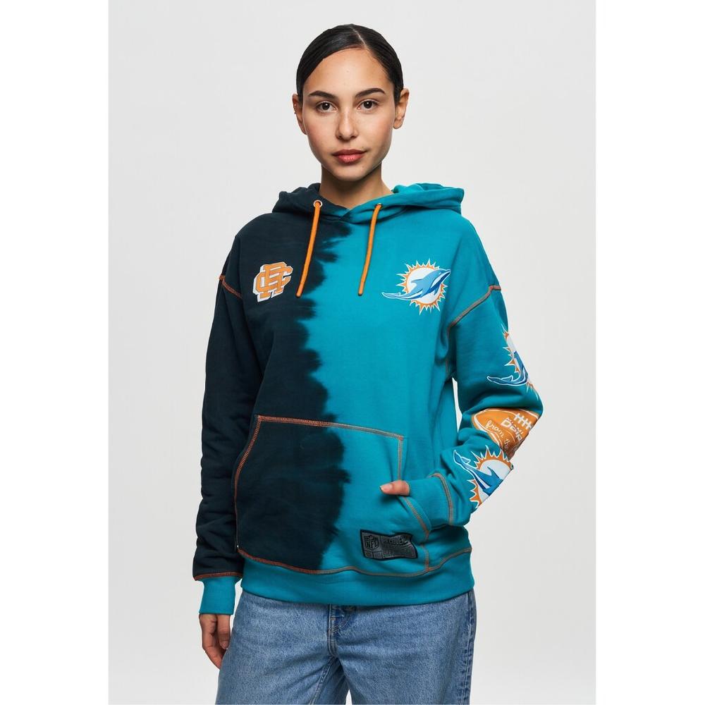 Recovered Kapuzensweatshirt »NFL Dolphins Ink Dye Effect On« Im Lockeren Schnitt ▷ Bestellen