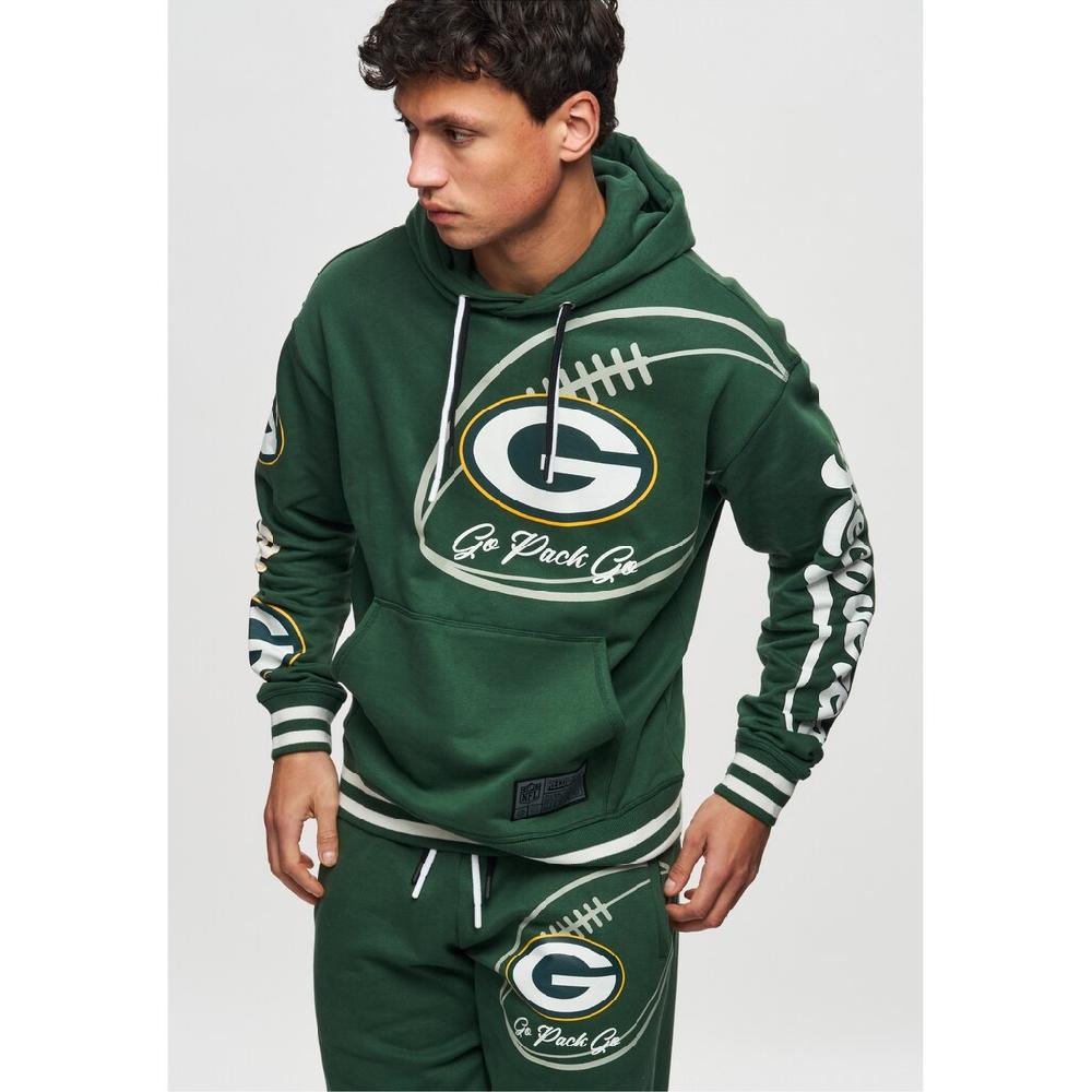 Recovered Kapuzensweatshirt »NFL Packers Go Pack Go« Im Zeitlosen Design ▷ Für