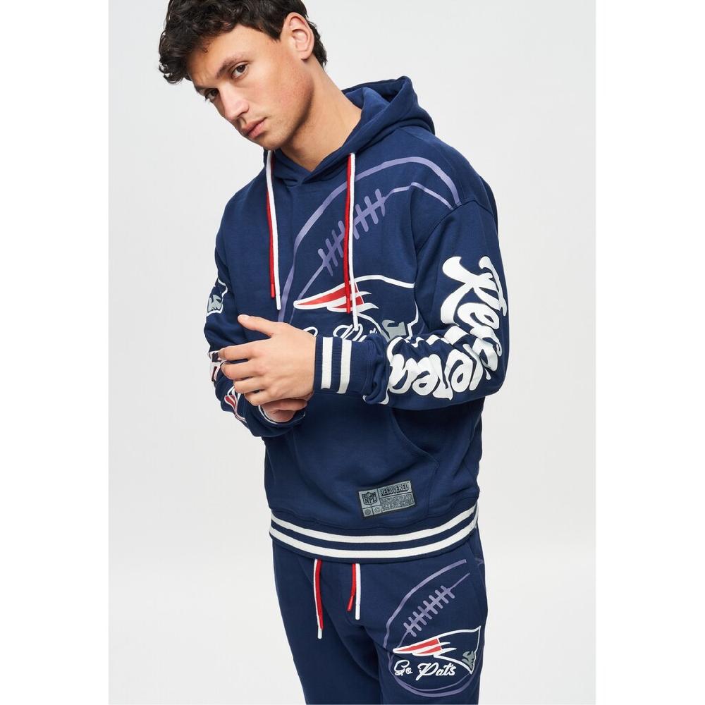 Recovered Kapuzensweatshirt »NFL Patriots Go Pats« Für Alle New England Patriots-Fans ▷ Kaufen