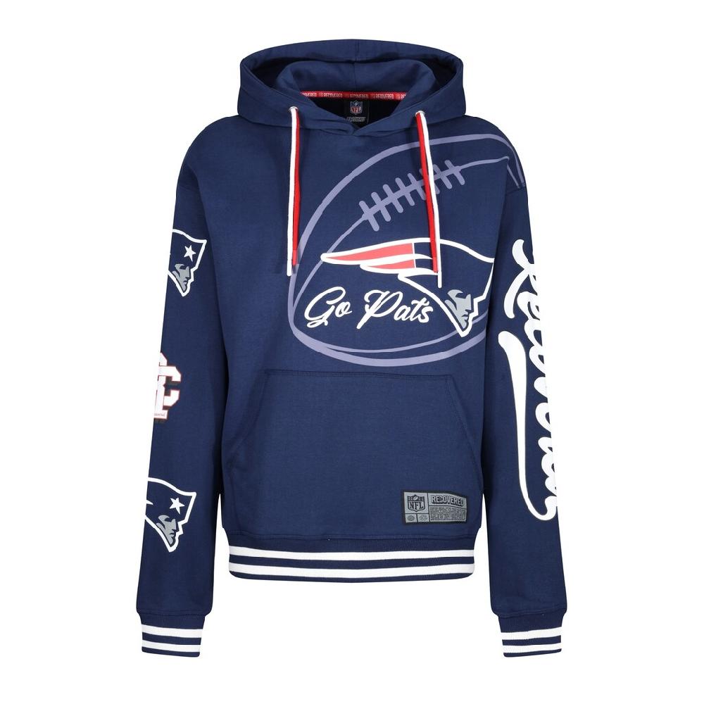 Recovered Kapuzensweatshirt »NFL Patriots Go Pats« Für Alle New England Patriots-Fans ▷ Kaufen