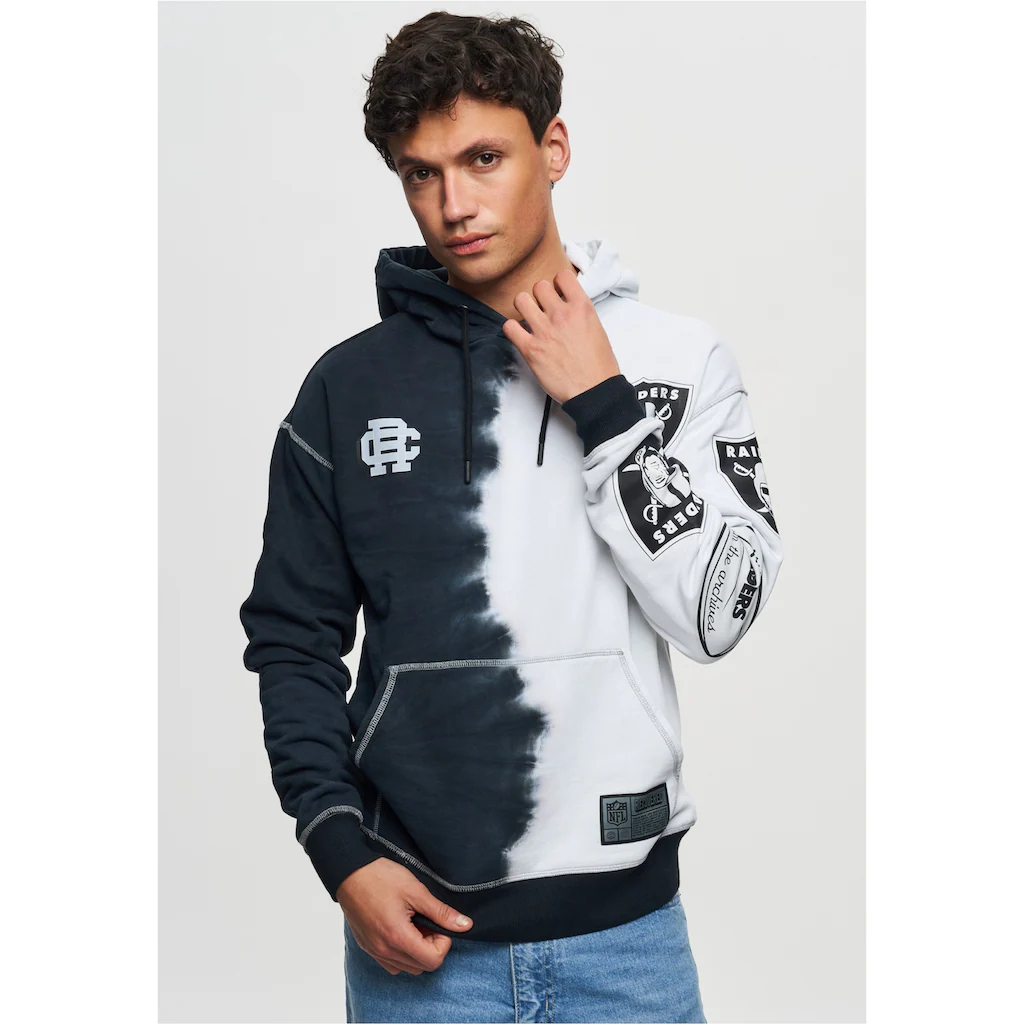 Recovered Kapuzensweatshirt »NFL Raiders Ink Dye Effect On« Für Alle Las Vegas Raiders-Fans ▷ Für