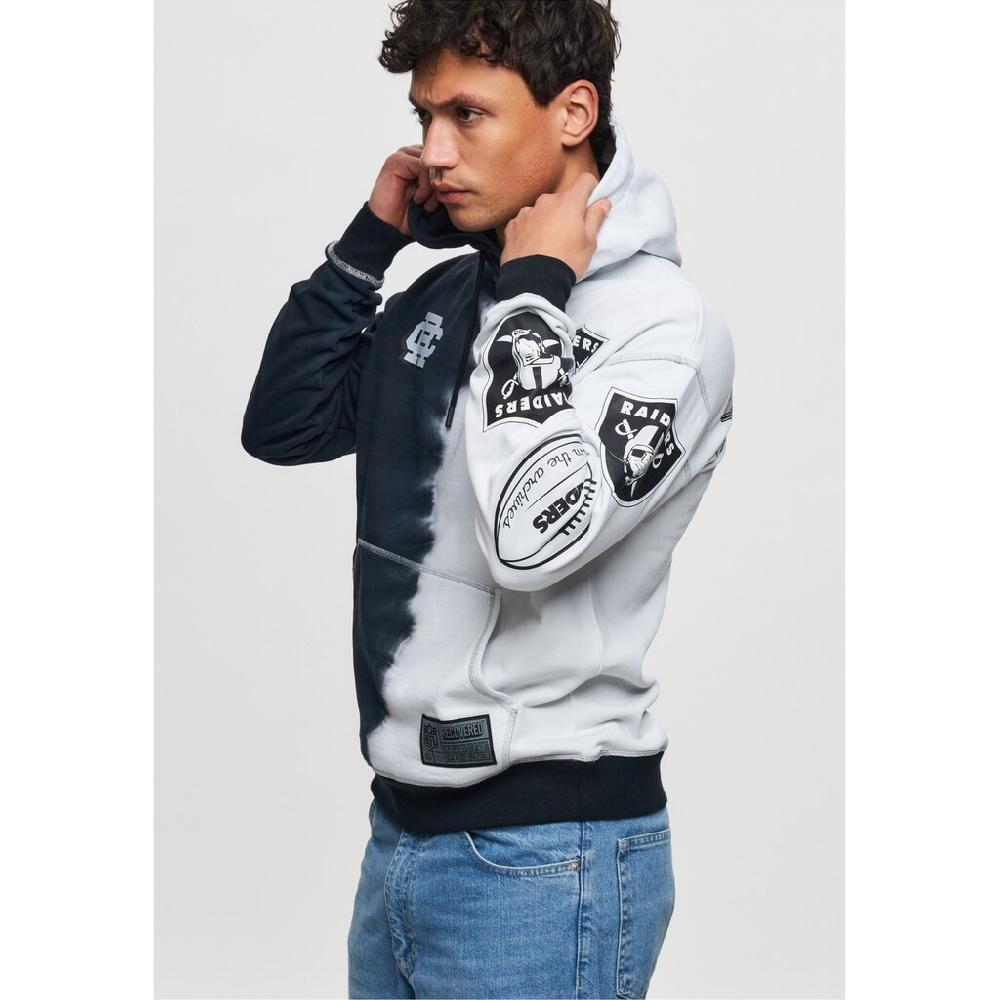 Recovered Kapuzensweatshirt »NFL Raiders Ink Dye Effect On« Für Alle Las Vegas Raiders-Fans ▷ Für