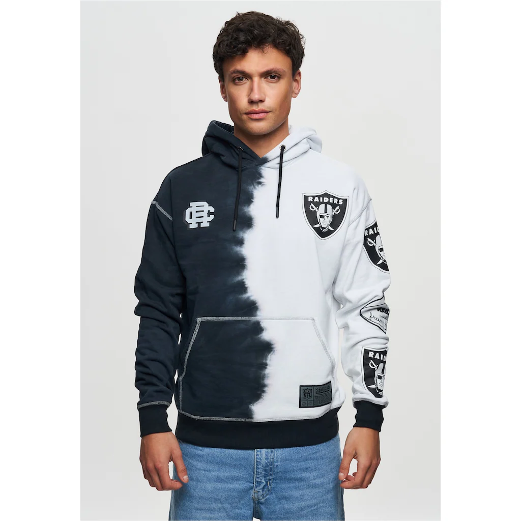 Recovered Kapuzensweatshirt »NFL Raiders Ink Dye Effect On« für alle Las Vegas Raiders-Fans ▷ für