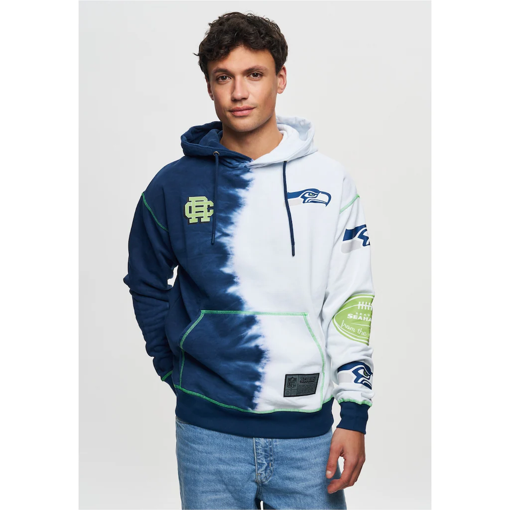 Recovered Kapuzensweatshirt »NFL Seahawks Ink Dye Effect On« Für Alle Seattle Seahawks-Fans ▷ Bestellen