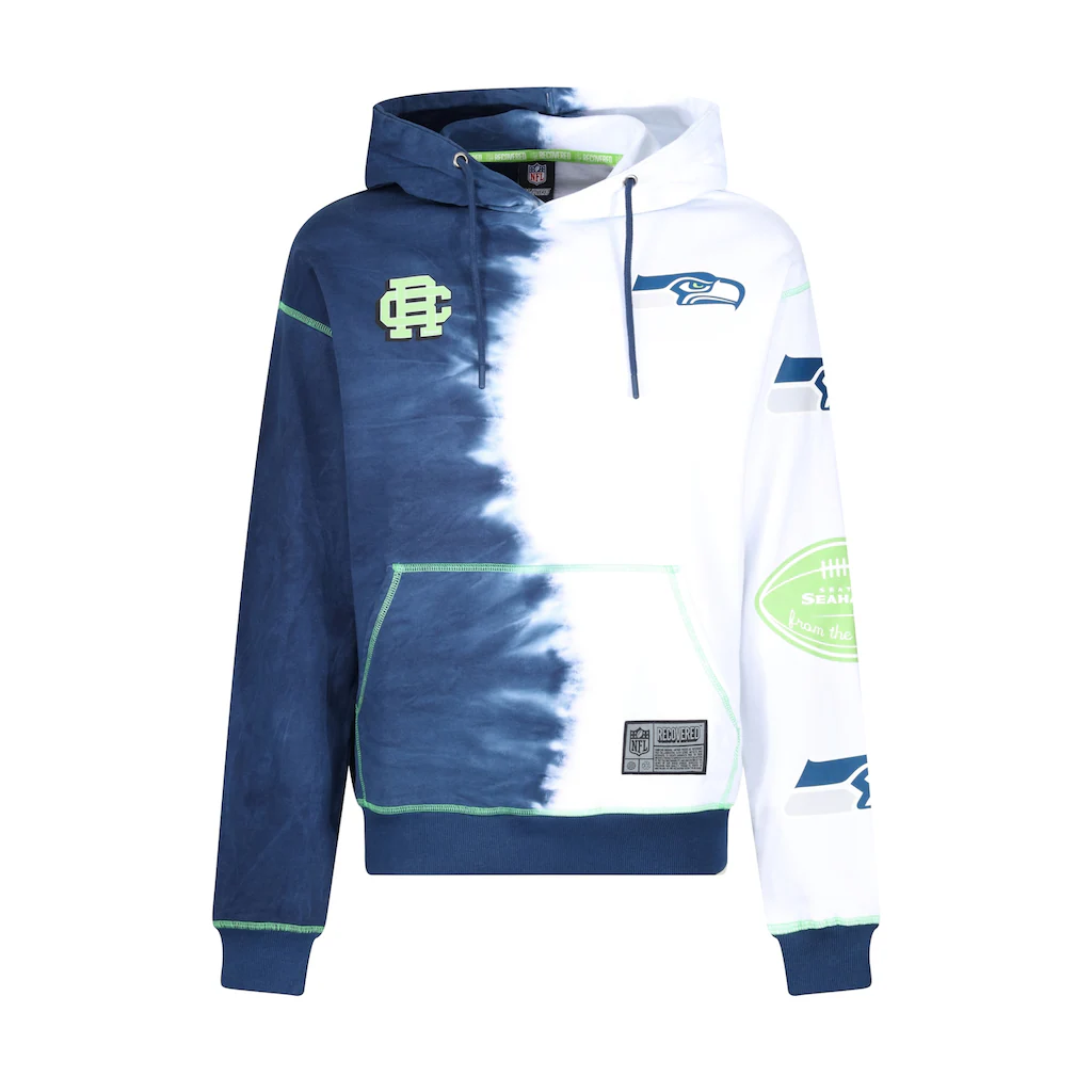 Recovered Kapuzensweatshirt »NFL Seahawks Ink Dye Effect On« Für Alle Seattle Seahawks-Fans ▷ Bestellen