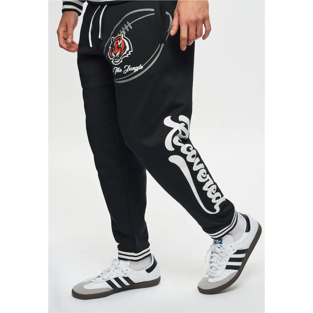 Recovered Sweathose »NFL Bengals Rule The Jungle« Mit Gestreiften Bünchen ▷ Kaufen