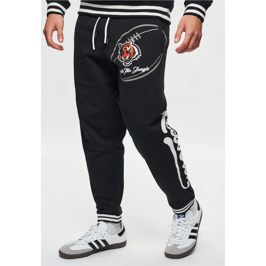 Recovered Sweathose »NFL Bengals Rule The Jungle« Mit Gestreiften Bünchen ▷ Kaufen