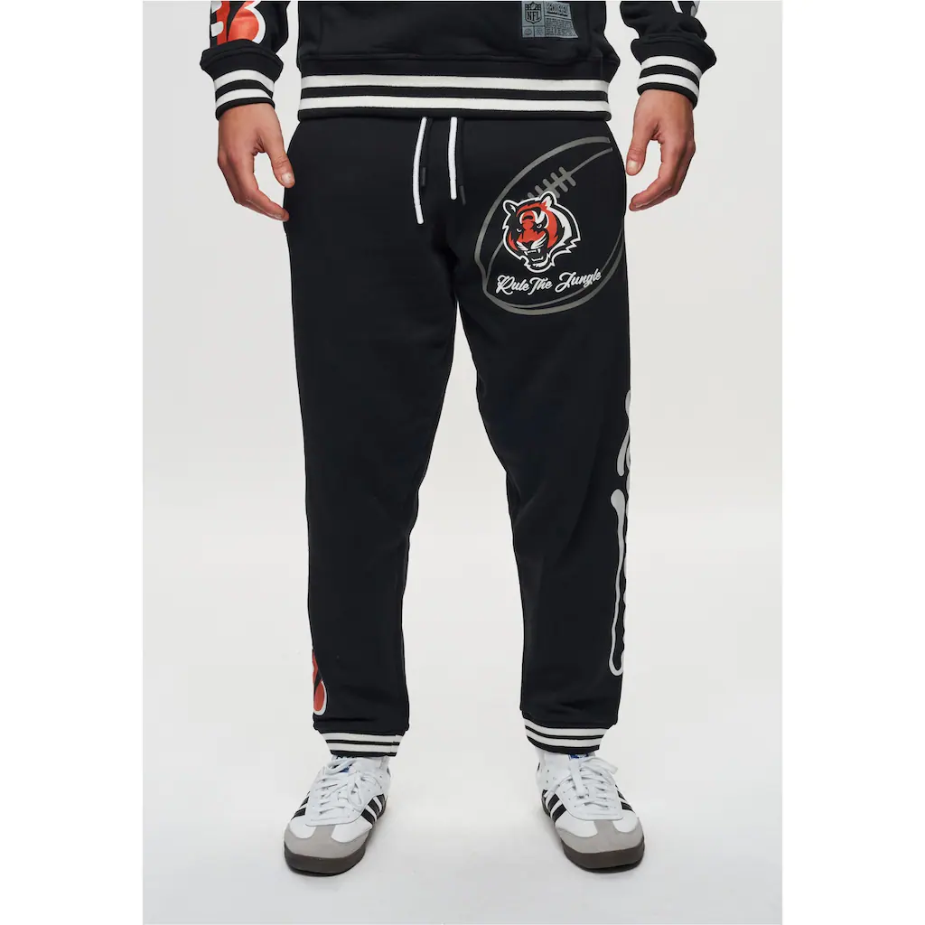 Recovered Sweathose »NFL Bengals Rule The Jungle« mit gestreiften Bünchen ▷ kaufen