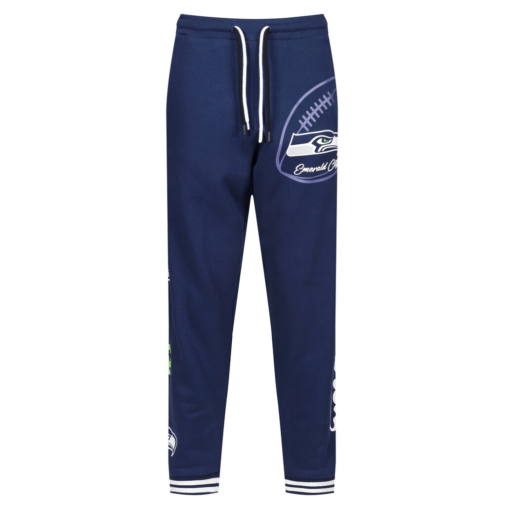 Recovered Sweathose »NFL Seahawks Emerald City« Mit Gestreiften Bündchen ▷ Für