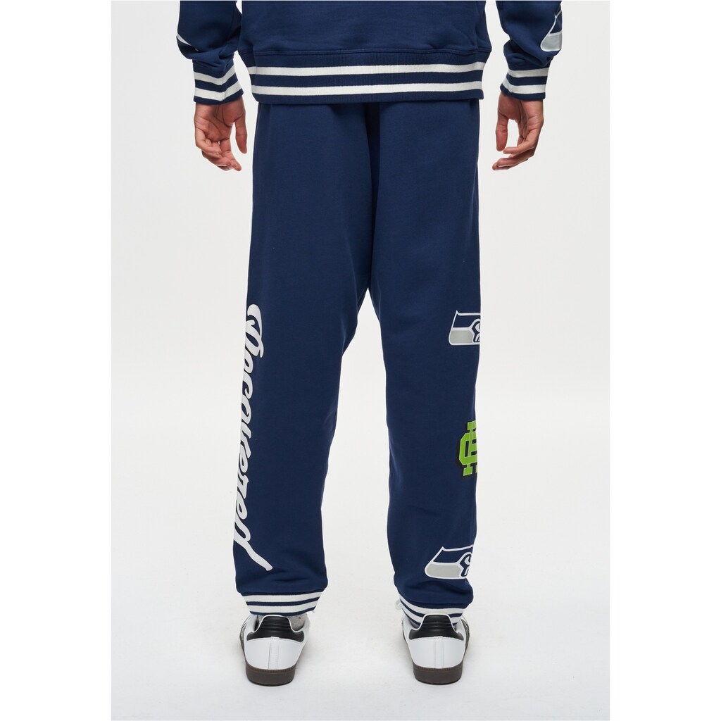 Recovered Sweathose »NFL Seahawks Emerald City« Mit Gestreiften Bündchen ▷ Für