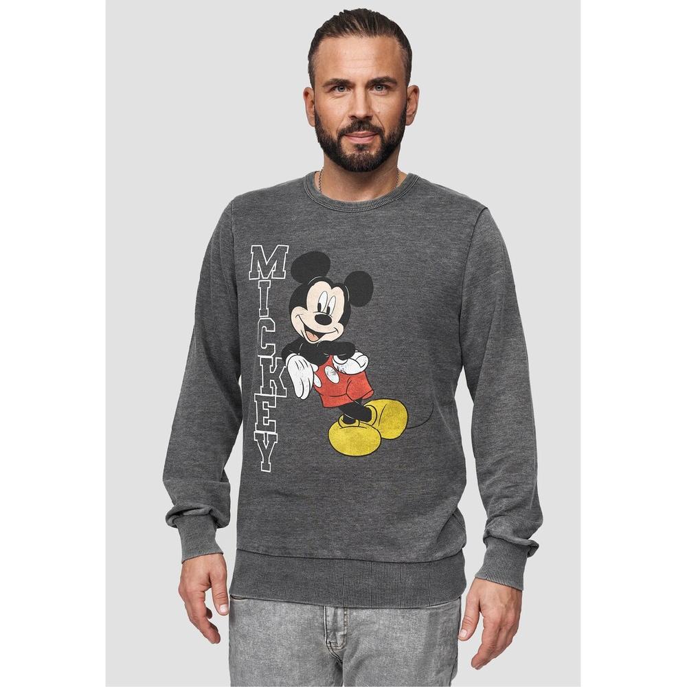 Recovered Sweatshirt »Disney Mickey Leaning« (1 tlg.) mit niedlichem Frontprint