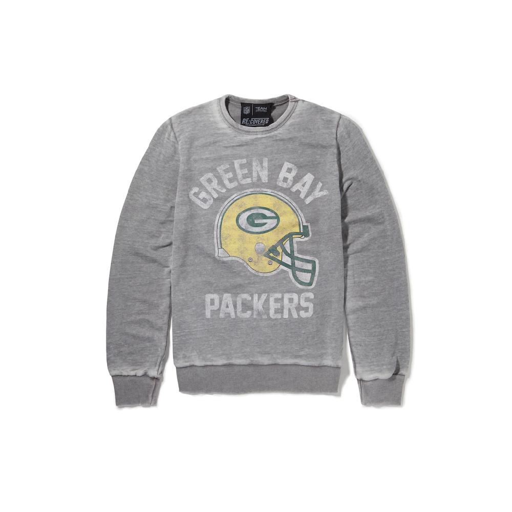 Recovered Sweatshirt »NFL Green Bay Packers Helmet Print« im zeitlosen Design