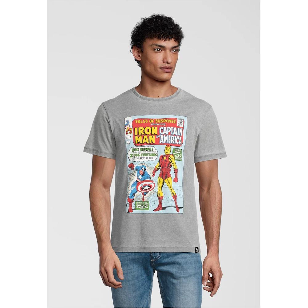 Recovered T-Shirt »Marvel Tales Of Suspense Light Grey« (1 tlg.) im zeitlosen Design