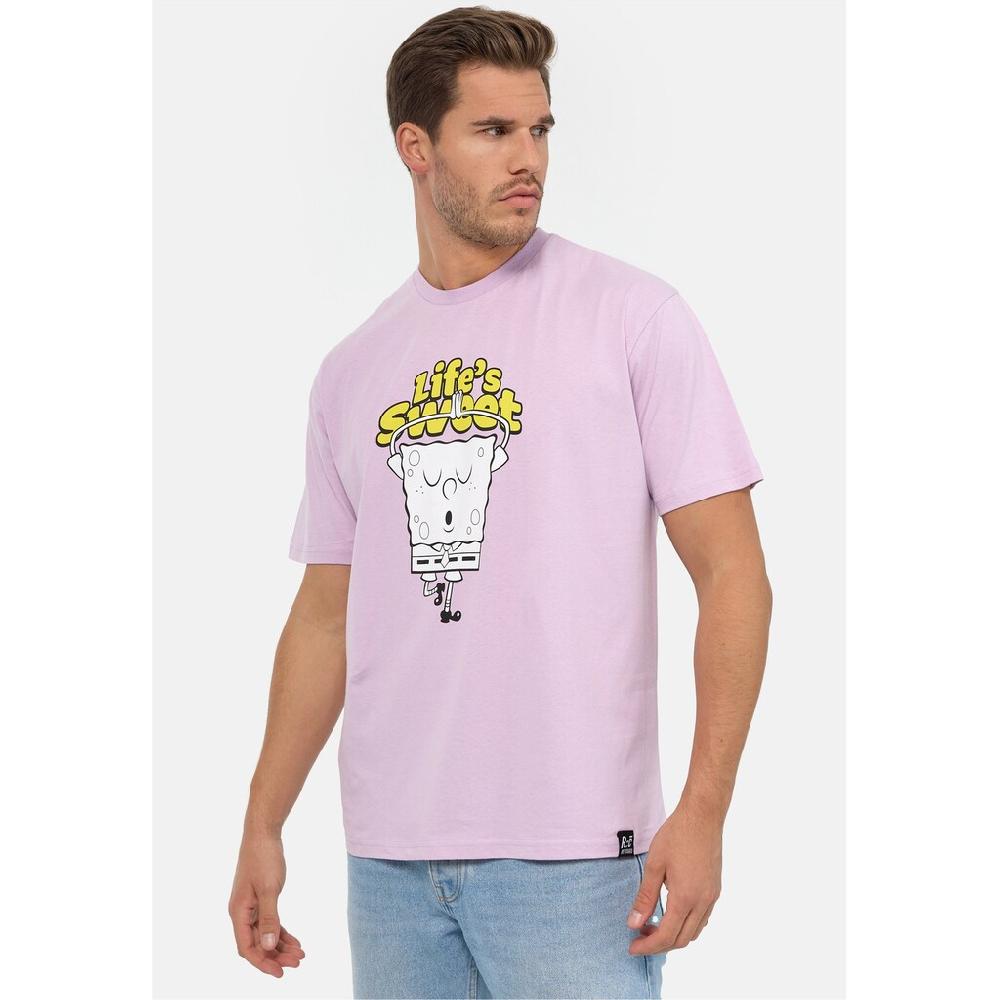 Recovered T-Shirt »SpongeBob Lifes Sweet Relaxed« (1 Tlg.) Im Lockeren Schnitt