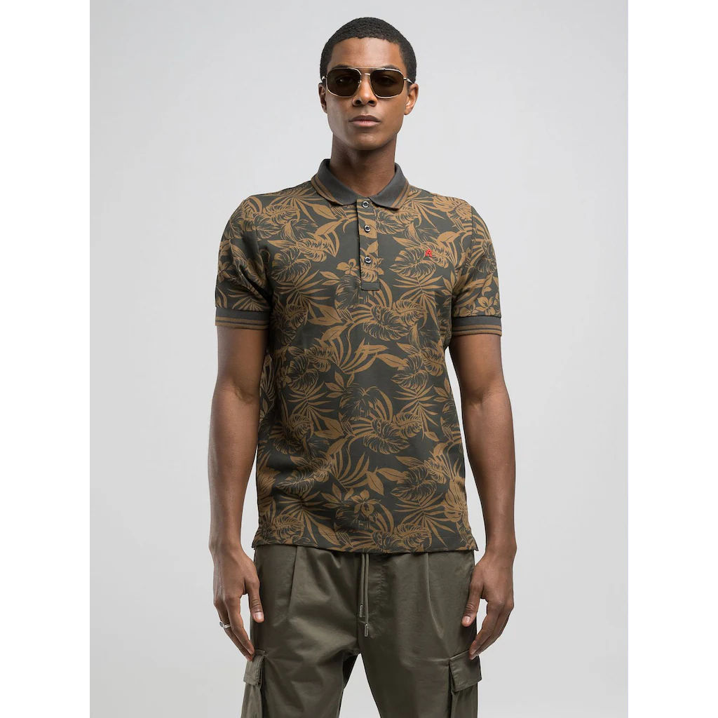 Replay Poloshirt Mit All-Over-Print ▷ Kaufen