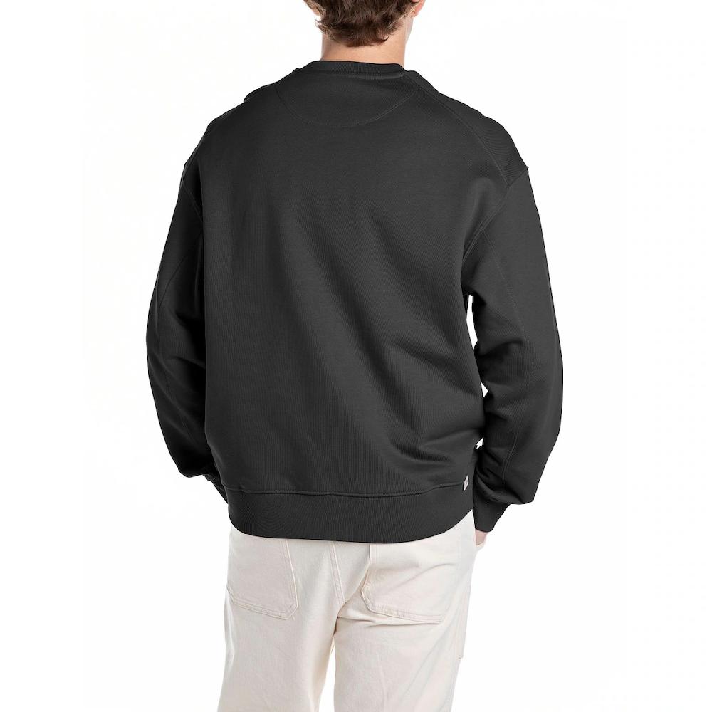 Replay Sweatshirt Mit Gesticktem Schriftzug Vorn ▷ Für