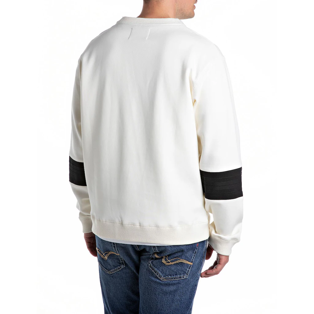 Replay Sweatshirt Mit Ton-in-Ton Schriftzug Vorn ▷ Bestellen