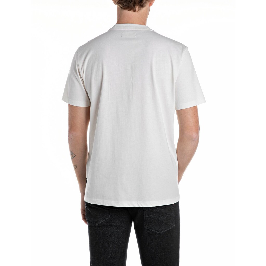 Replay T-Shirt Mit Logo-Frontprint ▷ Kaufen